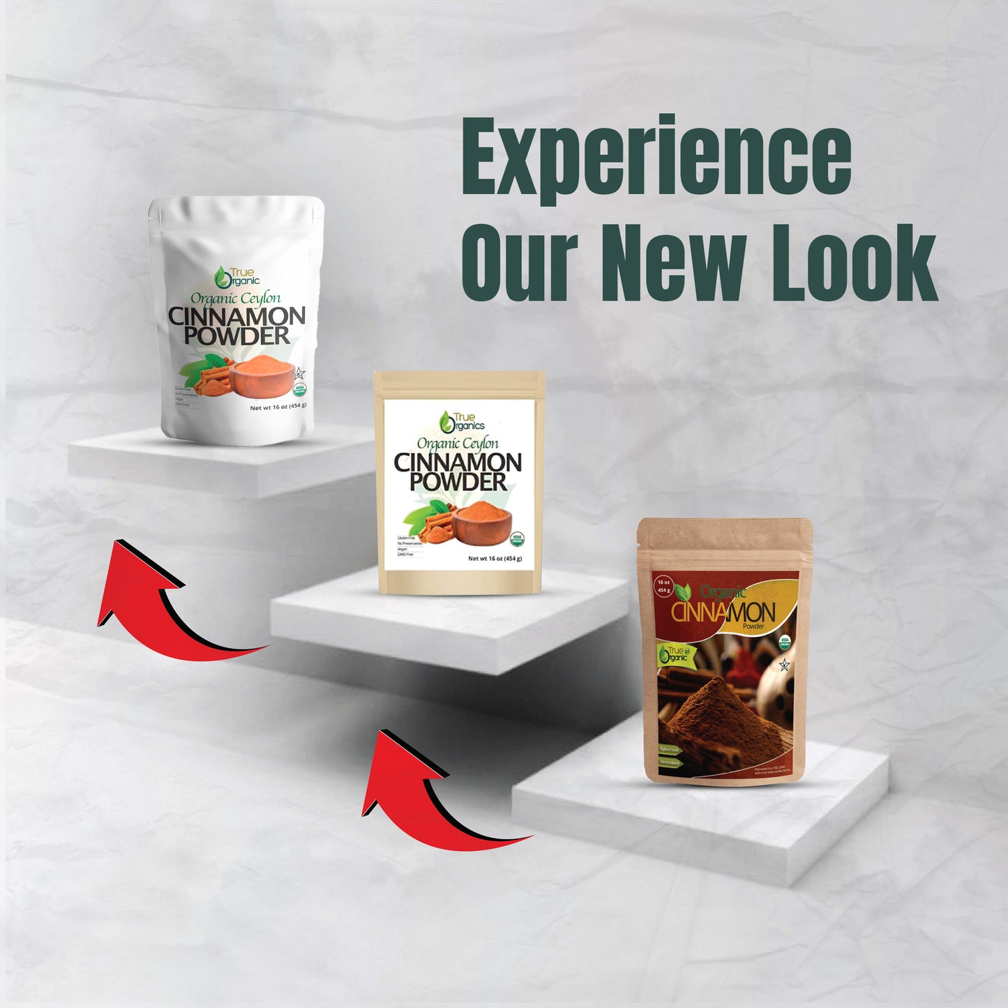 True Organic Cinnamon Powder 16 Oz