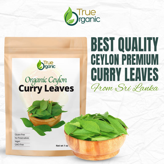 True Organic Curry Leaves 01 oz