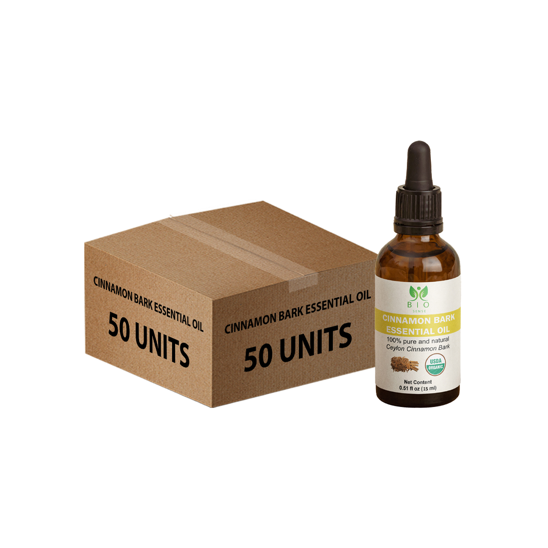 Bio Sense Cinnamon bark Oil 15 ml Bulk Pack(50 Units)
