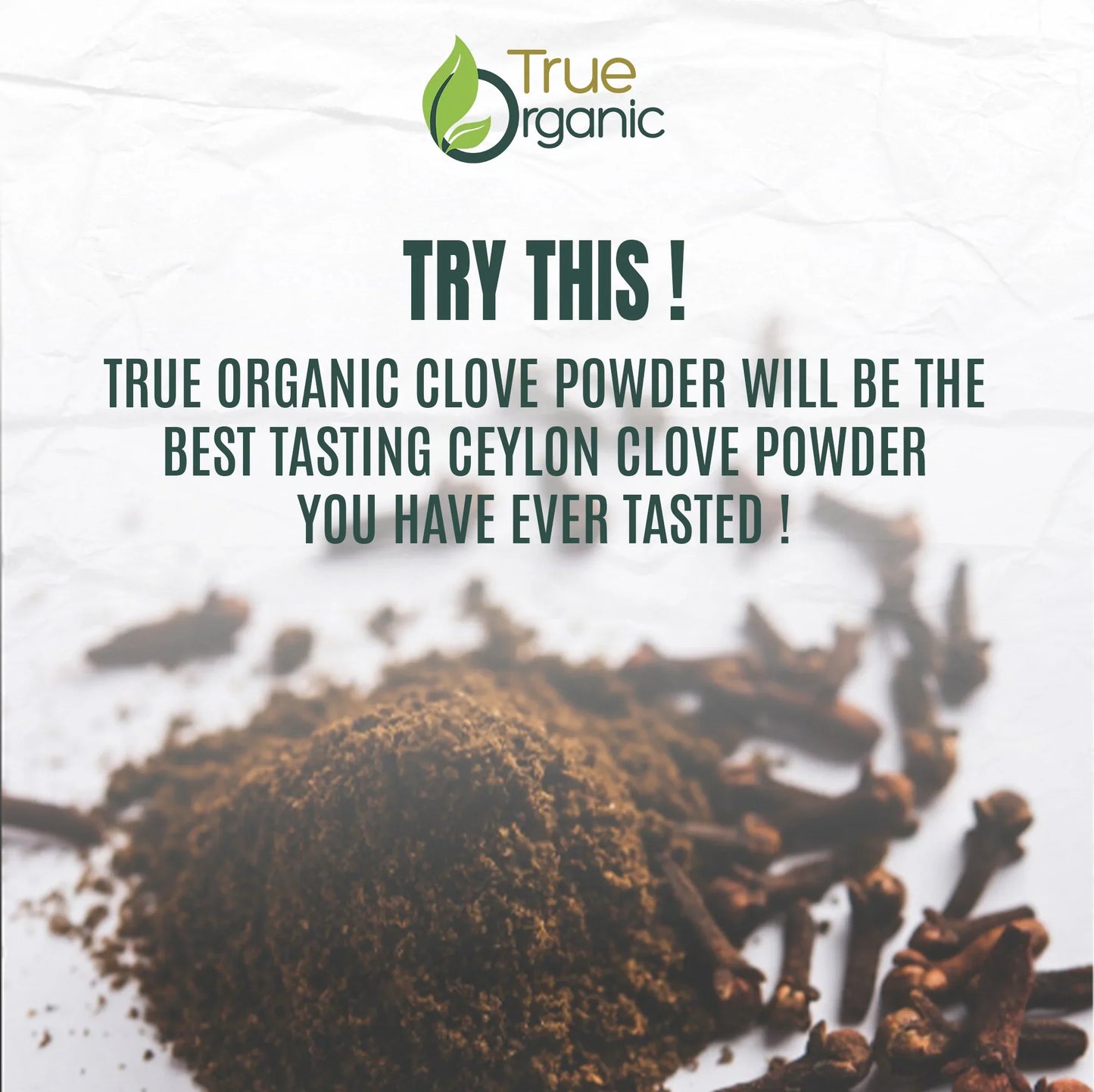 True Organic Cloves Ground 3.5 Oz