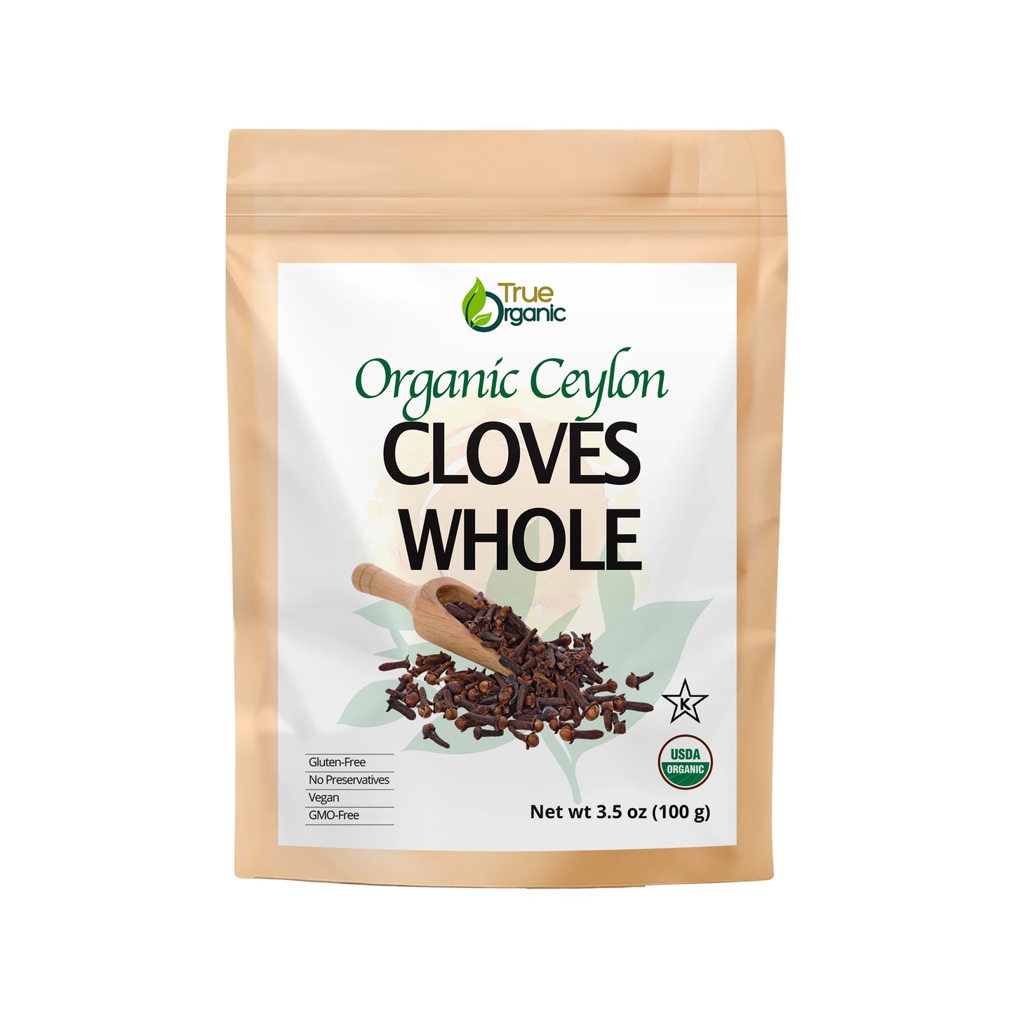 True Organic Cloves Whole 3.5 Oz
