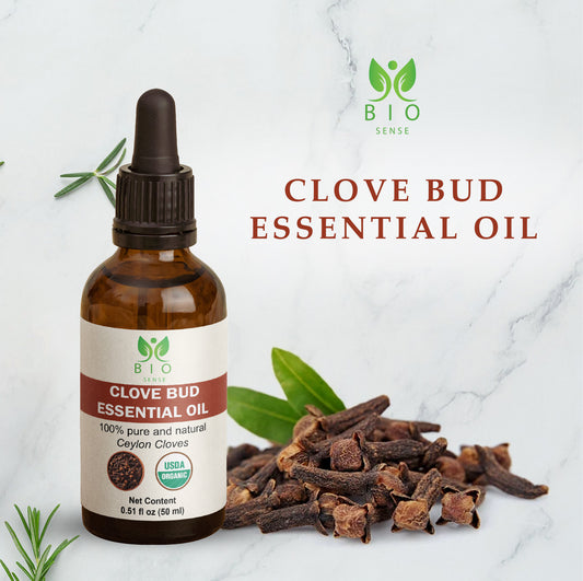 True Organic Clove Bud Essential Oil 15ml (0.5 Fl Oz)