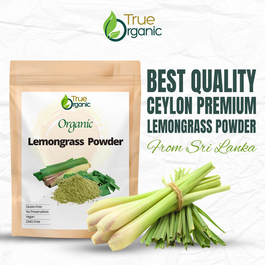 True Organic Lemon Grass Powder 3.5 oz