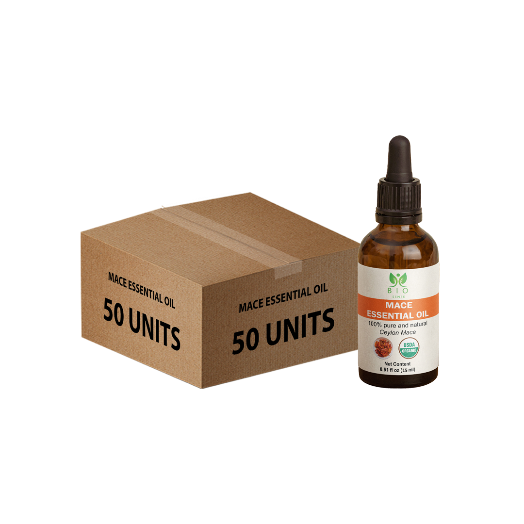 Bio Sense Mace Essential Oil 15 ml Bulk Pack(50 Units)
