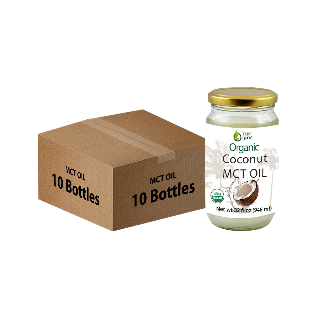 True Organic MCT Oil 32 fl oz, ( 10 Units )