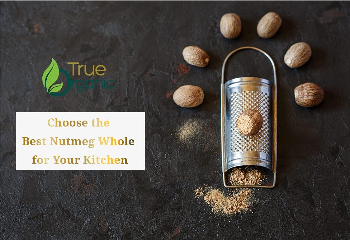 True Organic Nutmeg Whole 3.5 Oz - True Organics