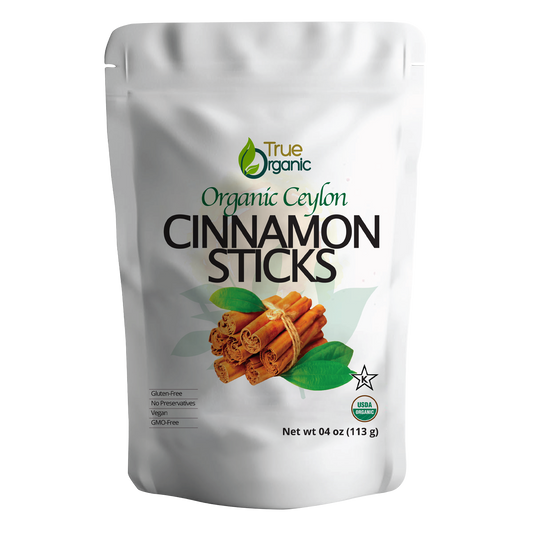 True Organic Cinnamon Sticks 04 Oz