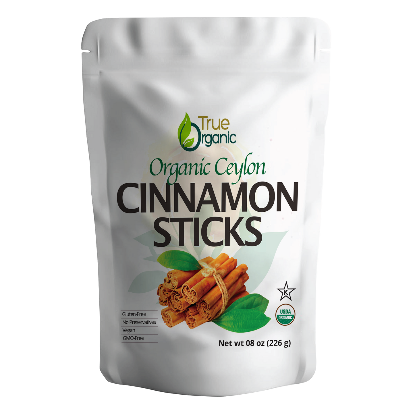 True Organic Cinnamon Sticks 08 Oz