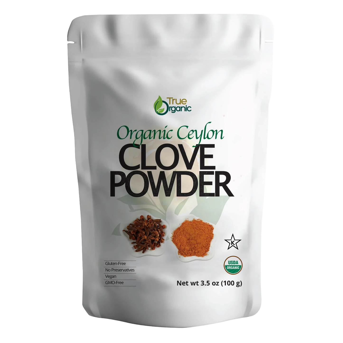 True Organic Cloves Ground 3.5 Oz