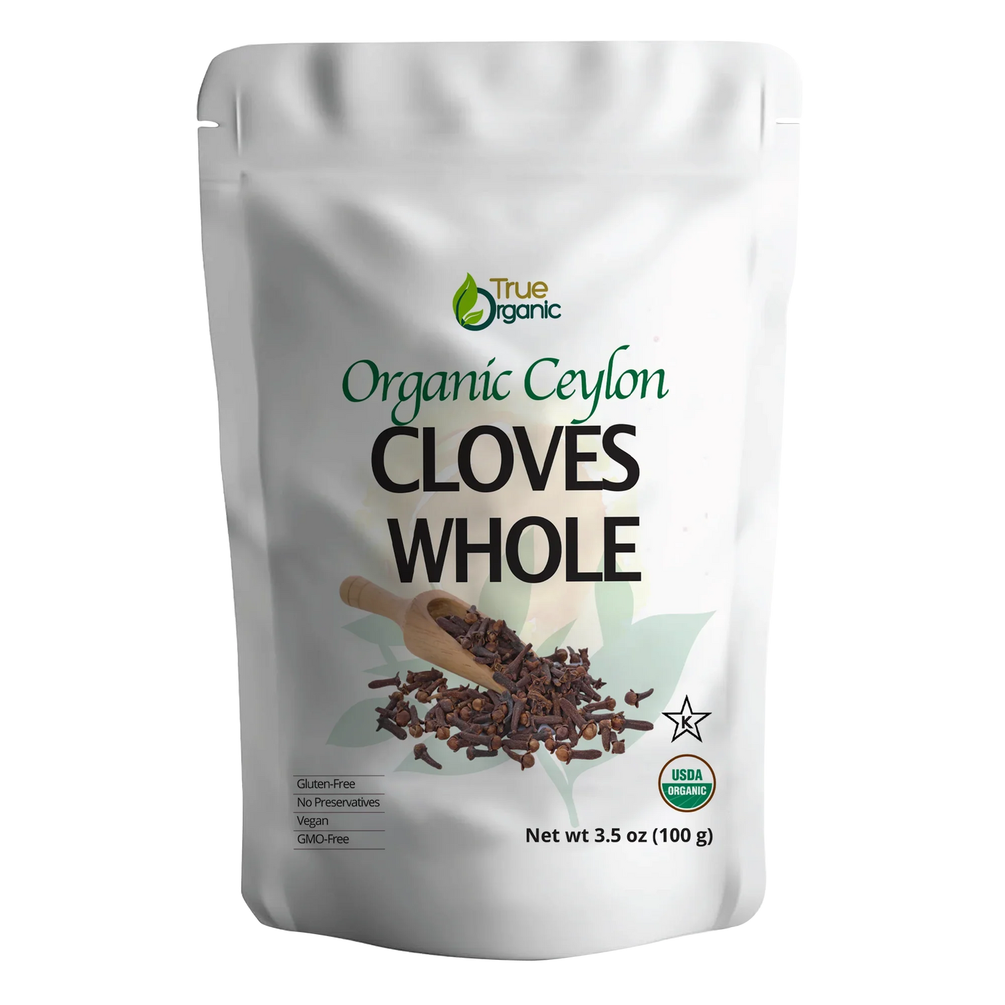 True Organic Cloves Whole 3.5 Oz