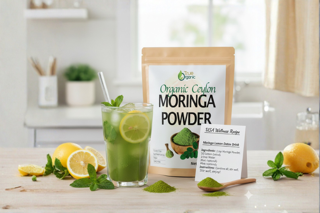 Moringa Lemon Detox Drink