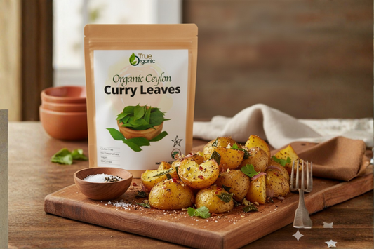 Curry Leaf Roasted Potatoes