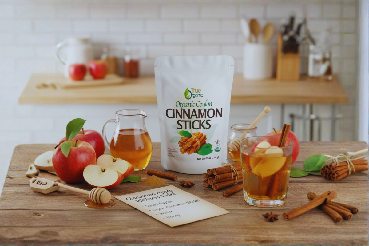 Cinnamon Apple Wellness Drink