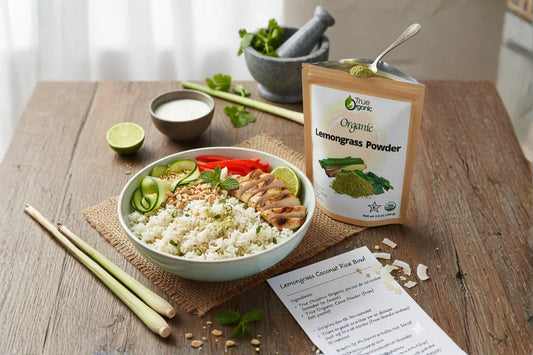 Lemongrass Coconut Rice Bowl (USA Style)