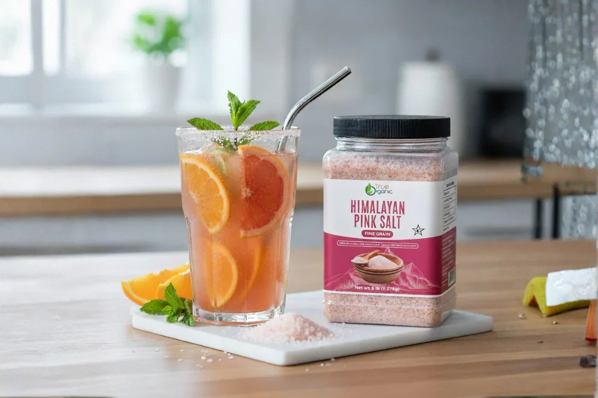 Citrus Pink Salt Electrolyte Refresher