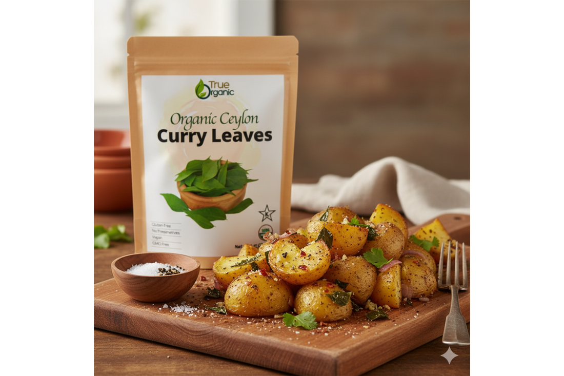 Curry Leaf Roasted Potatoes