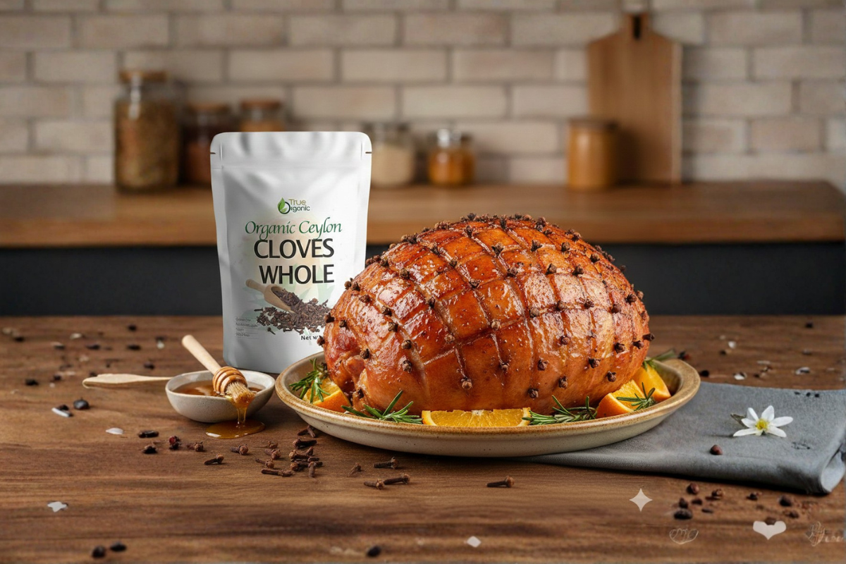 American Honey-Clove Baked Ham