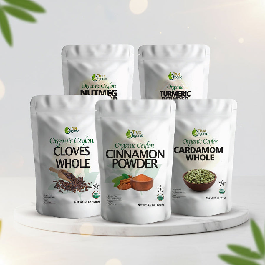 Retail Organic spices - True Organics