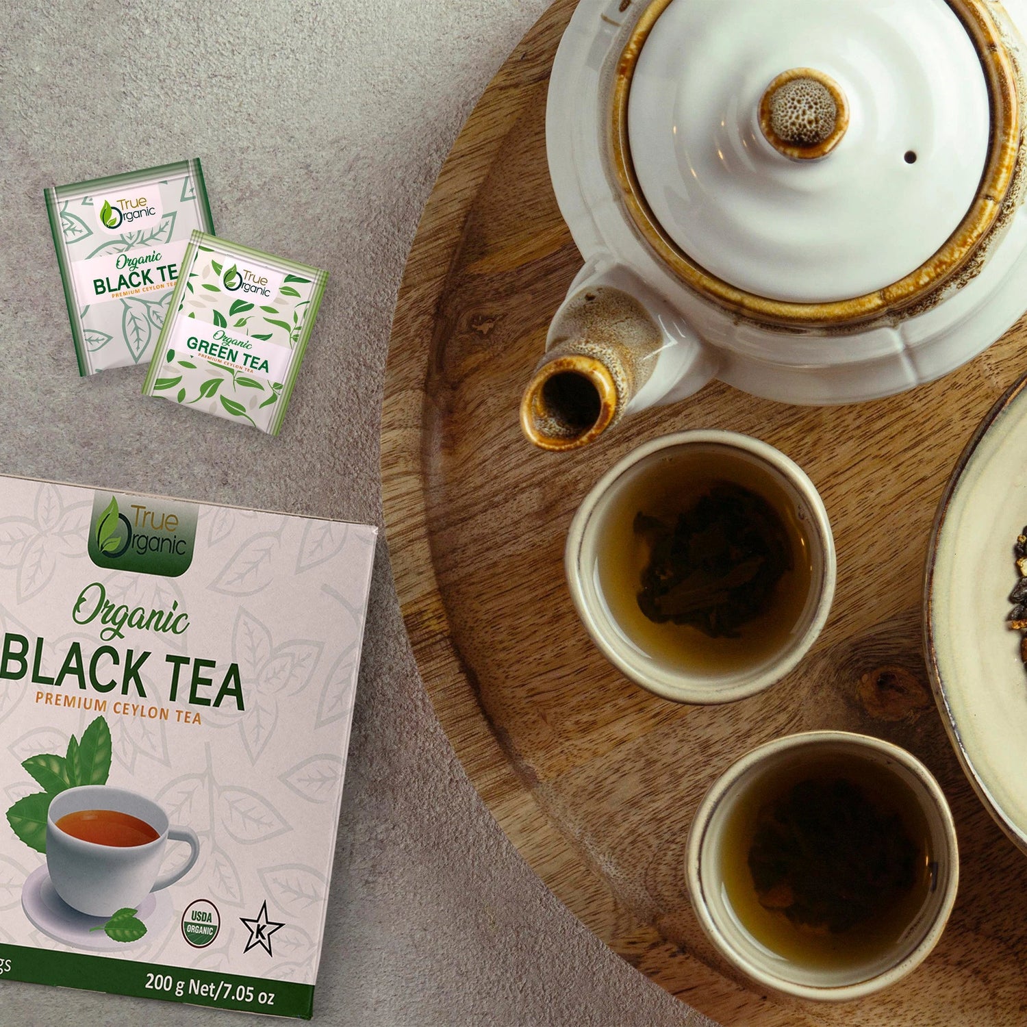 Retail Organic Tea - True Organics