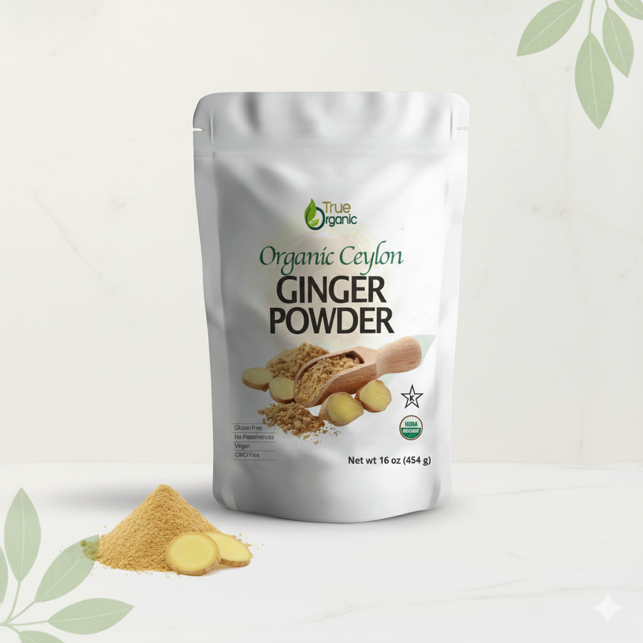 Ceylon Ginger Products - True Organics