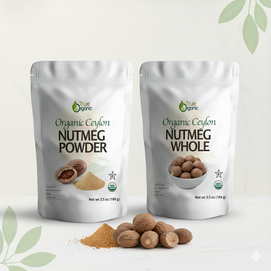 Ceylon Nutmeg Products - True Organics