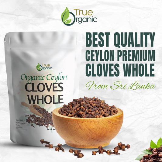 True Organic Cloves Whole 16 Oz