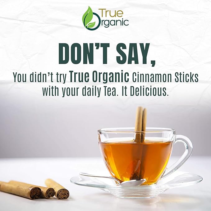 True Organic Cinnamon Sticks 08 Oz