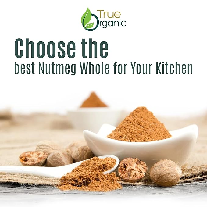 True Organic Nutmeg Powder 3.5 Oz