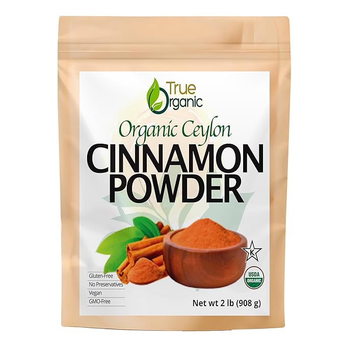 True Organic Ceylon Cinnamon Powder 2 lb