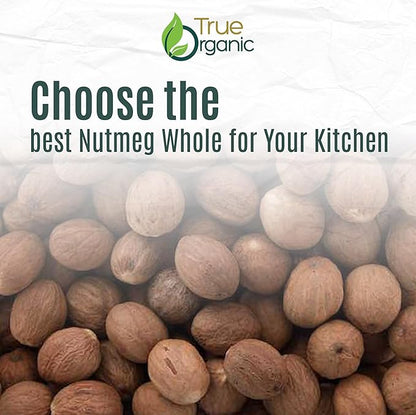 True Organic Nutmeg Whole 3.5 Oz