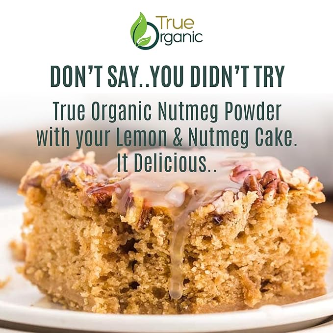 True Organic Nutmeg Powder 3.5 Oz
