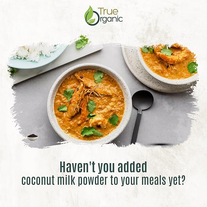 True Organic Ceylon Coconut Milk Powder, 1 Pound Bulk Bag