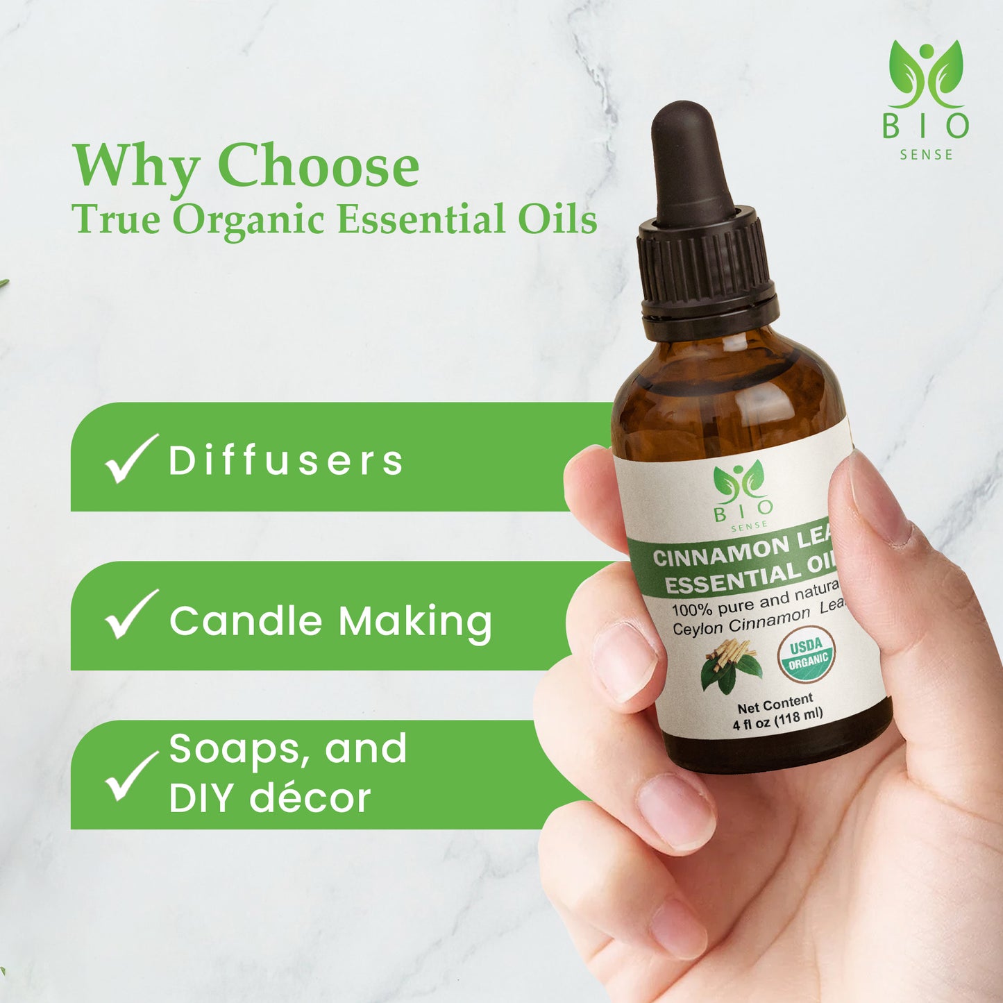 True Organic Citronella Essential Oil 0.51 FL Oz (15 ml)