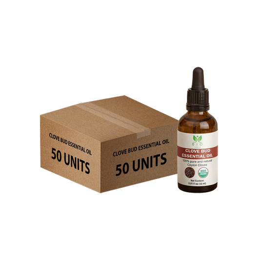 Bio Sense Clove Bud Essential Oil 15ml Bulk Pack(50 Units)