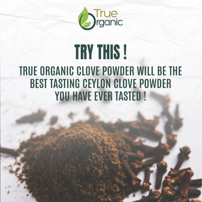 True Organic Cloves Ground 3.5 Oz