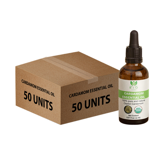 True Organic Cardamom Essential Oil 15 mL (50 Units)
