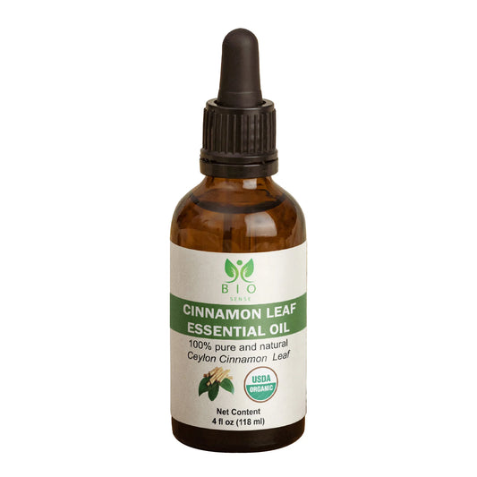 Organic Cinnamon Leaf Essential Oil, 118 ml