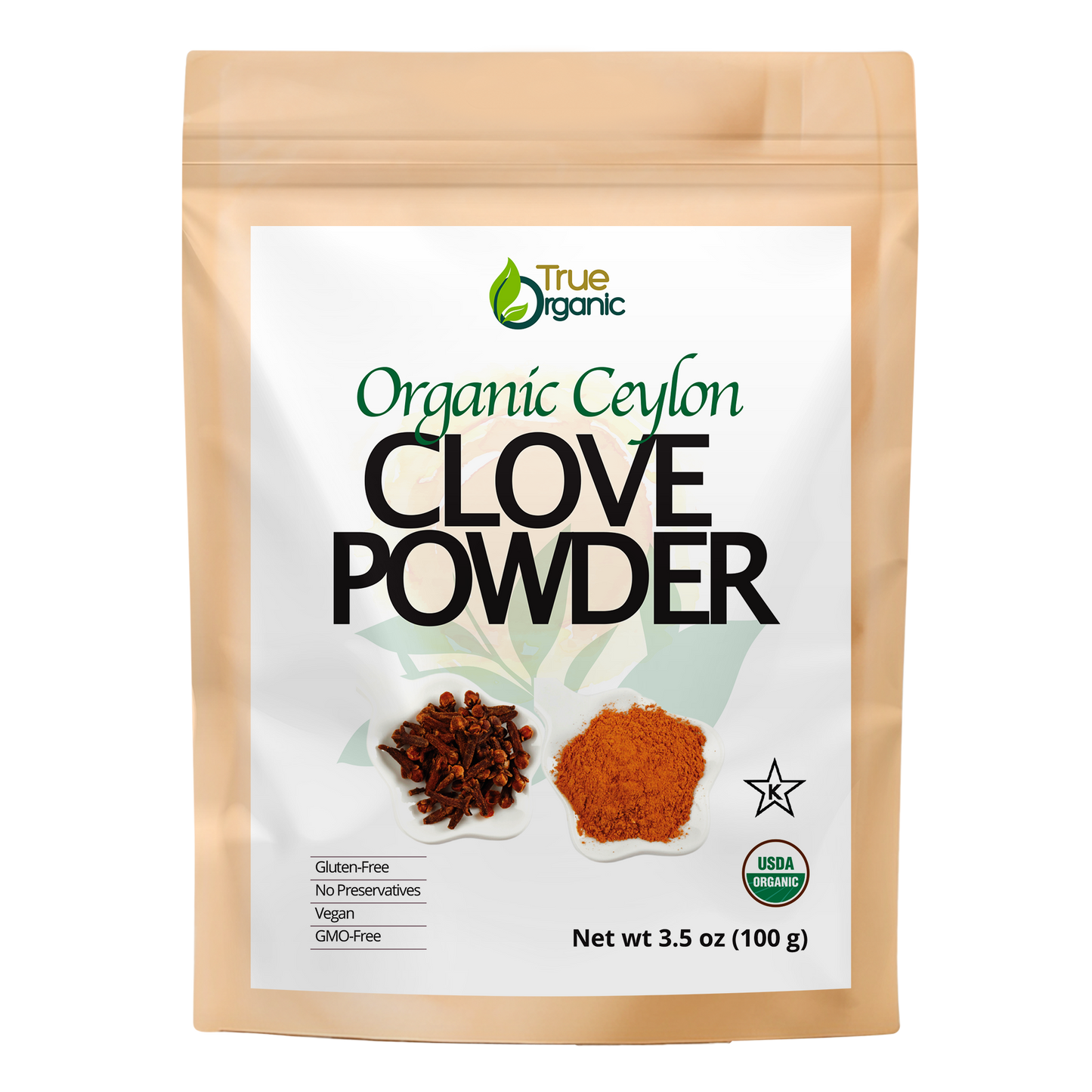 True Organic Cloves Ground 3.5 Oz