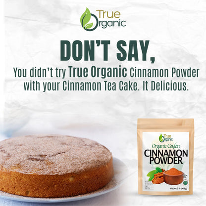 True Organic Ceylon Cinnamon Powder 2 lb
