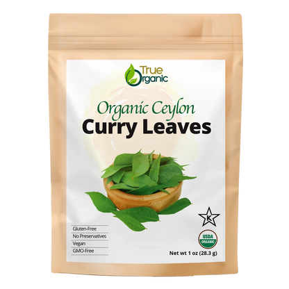 True Organic Curry Leaves 01 oz - True Organics