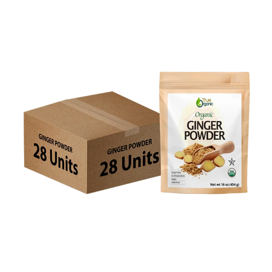 True Organic Ceylon Ginger Powder, 1 Pound