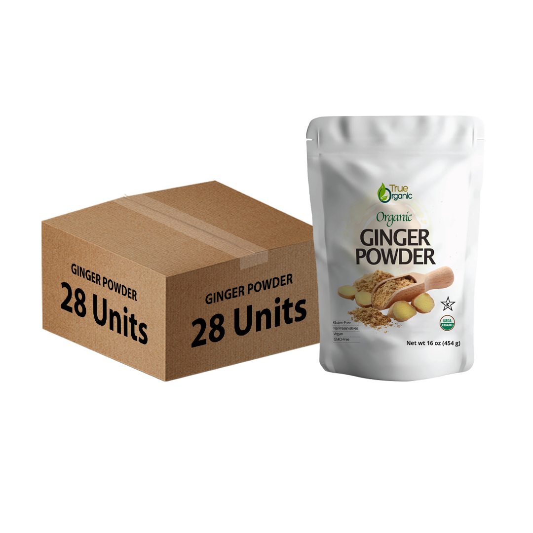 True Organic Ceylon Ginger Powder, 1 Pound
