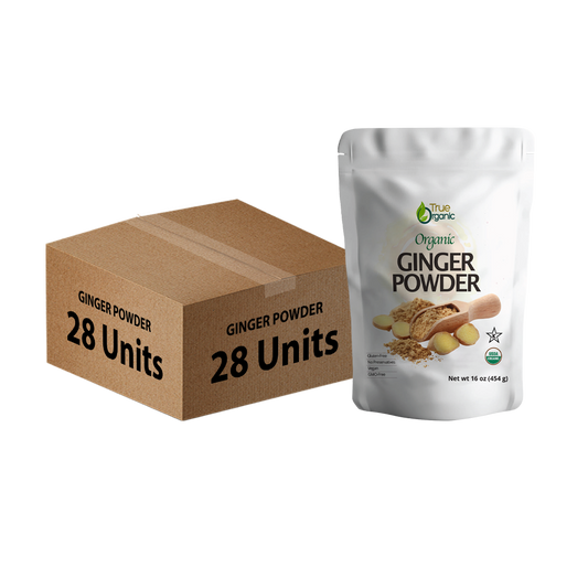 True Organic Ceylon Ginger Powder, 1 Pound