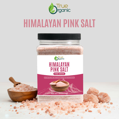 True Organic Himalayan Pink Salt 5lb