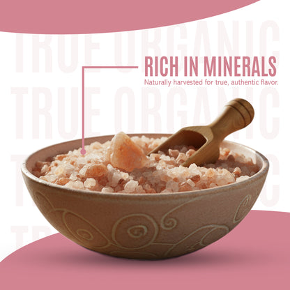 True Organic Himalayan Pink Salt 5lb