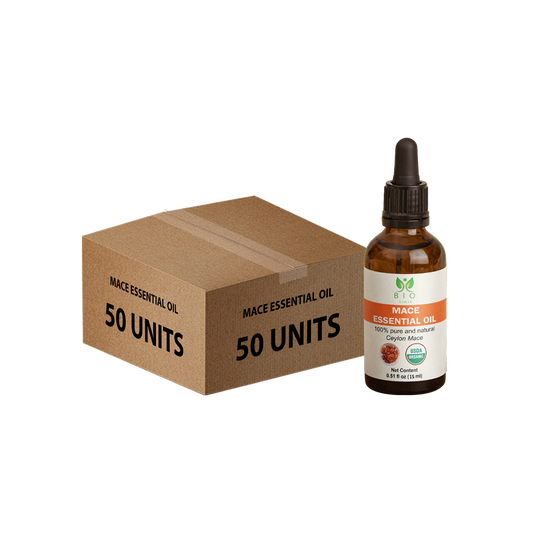 Bio Sense Mace Essential Oil 15 ml Bulk Pack(50 Units)