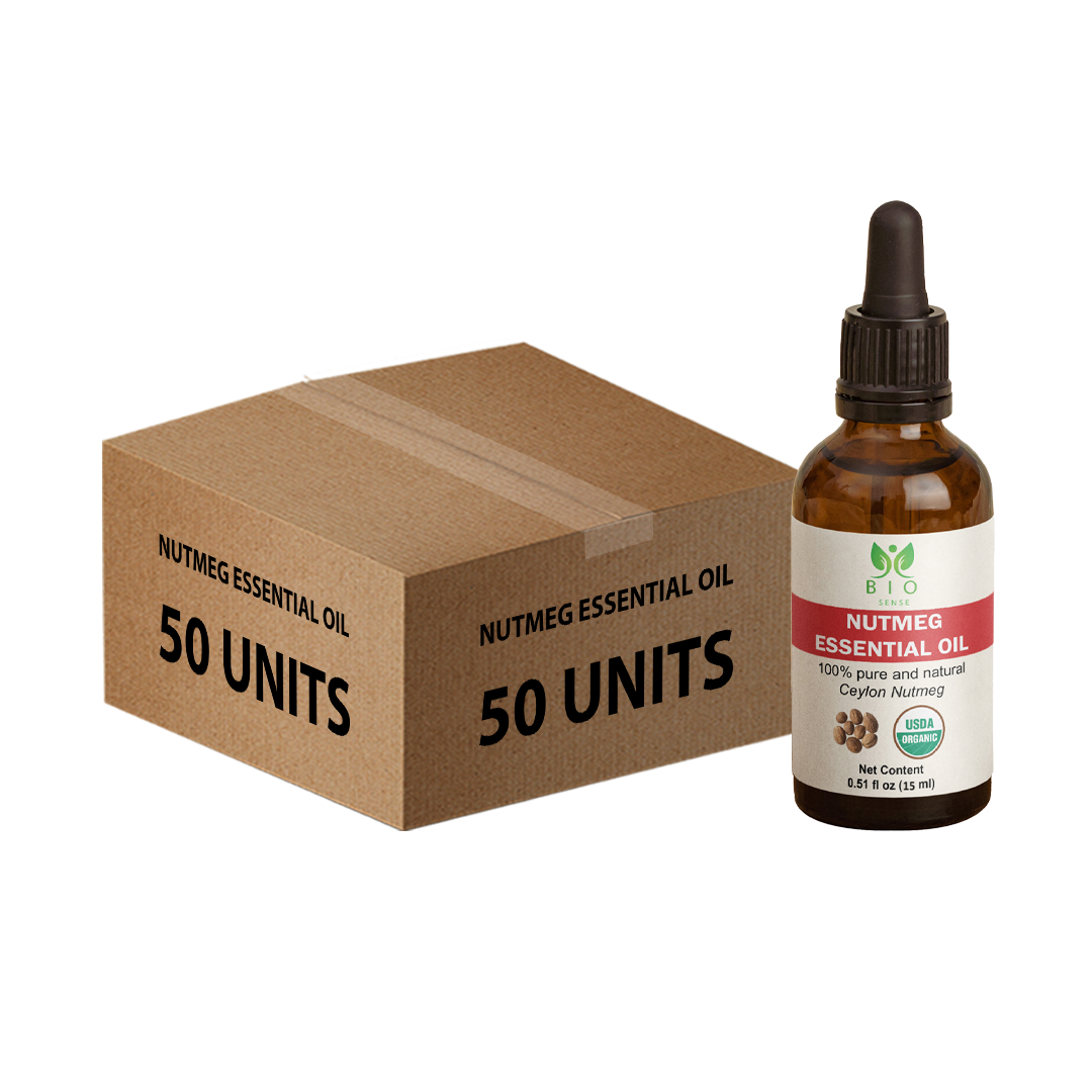 True Organic Nutmeg Essential Oil 0.5 ml (50 Units)