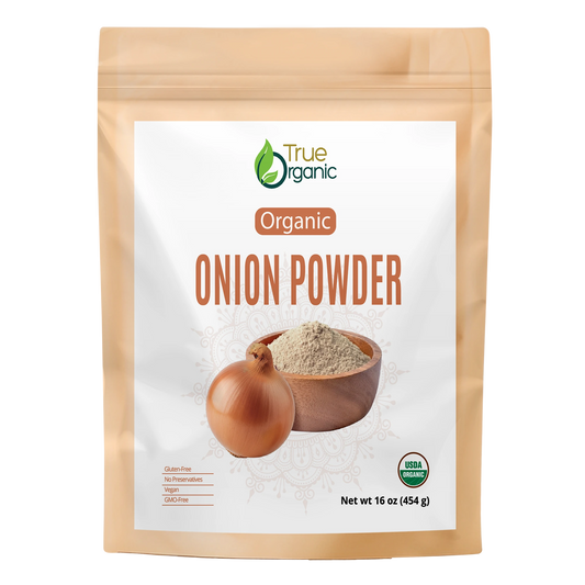 True Organic Onion Powder 16 Oz