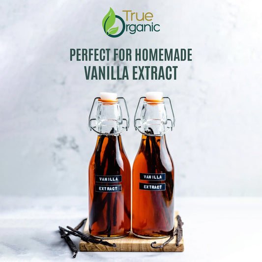 True Organic Ceylon Vanilla Beans Whole, 10 Count