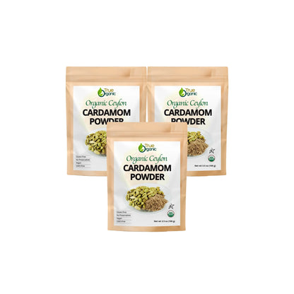True Organic Cardamom Whole 3.5 oz